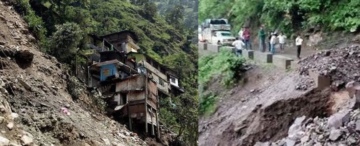 उत्तराखंड : तीन जगह बादल फटा, 6 लोगों की मलबे में दबने से मौत, कई घरों को नुकसान
