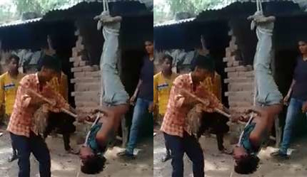 उत्तराखंड : यहां उल्टा लटका कर खूब पीटा एक युवक को, आप भी हैरान होंगे कारण जानकर उत्तराखंड : यहां उल्टा लटका कर खूब पीटा एक युवक को, आप भी हैरान होंगे कारण जानकर