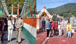 उत्तराखंड में स्वीडन के राजा-रानी, महिला पुजारी ने करवाई गंगा आरती, तस्वीरें देखिए