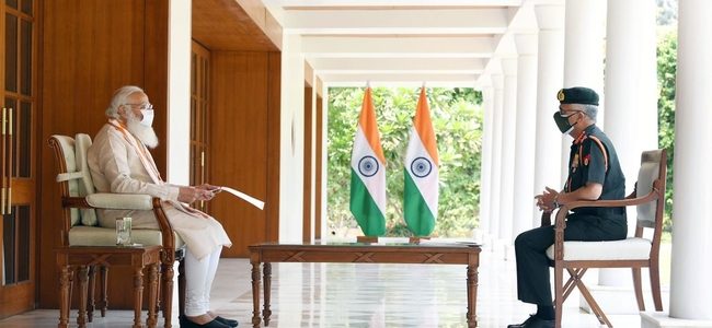कोरोना संबंधित मरीज नजदीकी सैन्य अस्पतालों में भी जा सकते हैं, सेना प्रमुख ने प्रधानमंत्री को दी जानकारी कोरोना संबंधित मरीज नजदीकी सैन्य अस्पतालों में भी जा सकते हैं, सेना प्रमुख ने प्रधानमंत्री को दी जानकारी