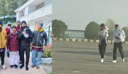 उत्तराखंड में विराट और अनुष्का, कैंची धाम के किये दर्शन, बेटी वामिका भी साथ, देखिए तस्वीरें