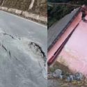 जोशीमठ : बदरीनाथ हाईवे भी धंसने लगा, कुल देवता का मंदिर भी गिरा, लगातार बढ़ रहा है खतरा