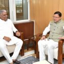 मुख्यमंत्री ने केन्द्रीय पर्यावरण एवं वन मंत्री से भेंट कर दी शुभकामनाएं, जौलीग्रान्ट एयर पोर्ट के विस्तारीकरण हेतु वन भूमि हस्तान्तरण का किया अनुरोध