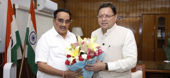 मुख्यमंत्री ने की केन्द्रीय जल शक्ति मंत्री से भेंट, राज्य की लंबित जल विद्युत परियोजनाओं के संबंध में की चर्चा मुख्यमंत्री ने की केन्द्रीय जल शक्ति मंत्री से भेंट, राज्य की लंबित जल विद्युत परियोजनाओं के संबंध में की चर्चा