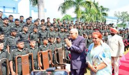 उपराष्ट्रपति जगदीप धनखड़ ने देहरादून स्थित राष्ट्रीय भारतीय सैन्य कॉलेज (RIMC) के कैडेट्स को संबोधित किया