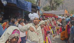 धारचूला में रं समुदाय ने अनूठी परंपरा से किया शिवरात्रि पूजन, नेपाल से भी समुदाय के लोग शामिल हुए
