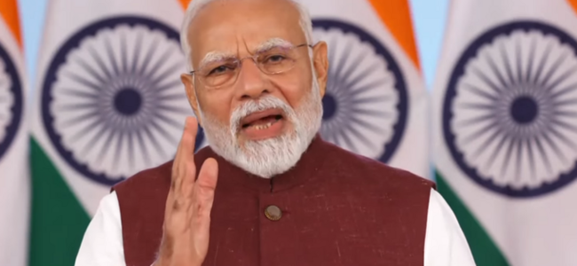 पाकिस्तान के आतंकी और सैन्य ठिकानों पर अपनी जवाबी कार्रवाई को अभी सिर्फ स्थगित किया है, देश के नाम संबोधन में बोले पीएम मोदी पाकिस्तान के आतंकी और सैन्य ठिकानों पर अपनी जवाबी कार्रवाई को अभी सिर्फ स्थगित किया है, देश के नाम संबोधन में बोले पीएम मोदी