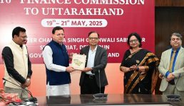 सीएम धामी ने 16वें वित्त आयोग के साथ बैठक में प्रदेश की वित्तीय परिस्थितियों, चुनौतियों एवं विकास आवश्यकताओं पर विस्तृत रूप से राज्य का पक्ष रखा