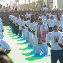 प्रधानमंत्री ने अंतर्राष्ट्रीय योग दिवस के समारोह का नेतृत्व किया, कहा योग ने समस्‍त विश्व को एकजुट किया है