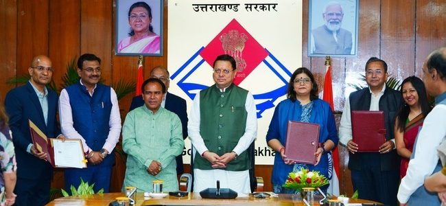 Uttarakhand मुख्यमंत्री धामी की उपस्थिति में किये गये तीन महत्वपूर्ण समझौते, सामाजिक विकास, डिजिटल टैलेंट केंद्र और महाविद्यालयों में एआई आधारित व्यक्तित्व विकास के लिए आधुनिक कोर्स संचालन के लिए हुआ समझौता Uttarakhand मुख्यमंत्री धामी की उपस्थिति में किये गये तीन महत्वपूर्ण समझौते, सामाजिक विकास, डिजिटल टैलेंट केंद्र और महाविद्यालयों में एआई आधारित व्यक्तित्व विकास के लिए आधुनिक कोर्स संचालन के लिए हुआ समझौता