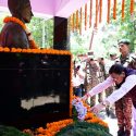 मुख्यमंत्री धामी ने थराली के चेपड़ों गांव में अशोक चक्र विजेता शहीद भवानी दत्त जोशी की स्मृति में आयोजित शौर्य महोत्सव में प्रतिभाग किया, कहा शहीदों का सम्मान हमारा कर्तव्य