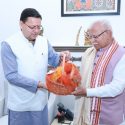 मुख्यमंत्री धामी ने केन्द्रीय ऊर्जा व आवास एवं शहरी कार्य मंत्री मनोहर लाल खट्टर से मुलाकात की, जल-विद्युत परियोजनाओं के विकास एवं प्रधानमंत्री आवास योजना (शहरी) के अंतर्गत विशेष सहायता हेतु अनुरोध किया