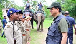 कार्बेट नेशनल पार्क में सीएम धामी ने किया जंगल सफारी का अनुभव, ‘एक पेड़ माँ के नाम’ अभियान के तहत हुआ 1000 से अधिक पौधारोपण