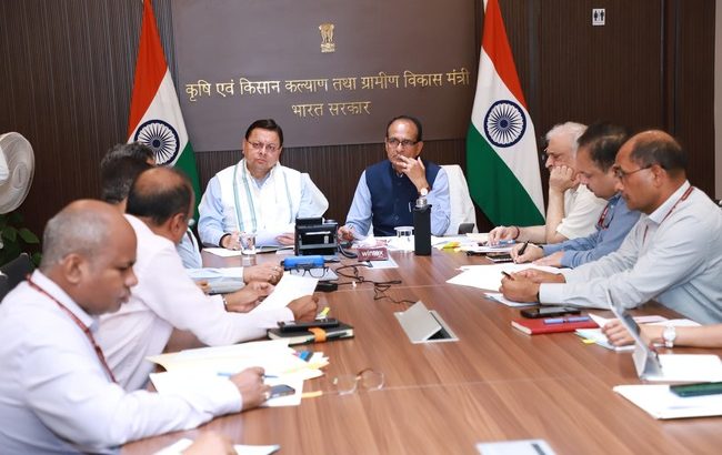 केन्द्र सरकार की ओर से उत्तराखंड की कृषि एवं बागवानी विकास की विभिन्न योजनाओं के लिए 3800 करोड़ रुपए की दी गई सैद्धांतिक सहमति