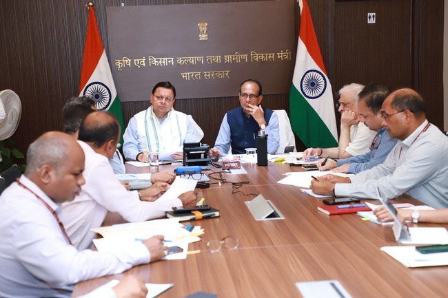केन्द्र सरकार की ओर से उत्तराखंड की कृषि एवं बागवानी विकास की विभिन्न योजनाओं के लिए 3800 करोड़ रुपए की दी गई सैद्धांतिक सहमति