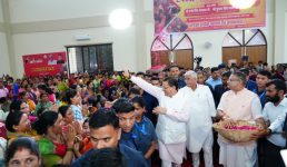 रक्षाबंधन समारोह 2025 में सम्मिलित हुए सीएम धामी, कहा राज्य में महिला सशक्तिकरण की योजनाएं  माताओं व बहनों के प्रति  हमारी जिम्मेदारी और प्रेम