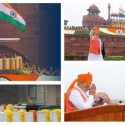 पीएम मोदी ने लाल किले में फहराया तिरंगा, पाकिस्तान को जवाब के साथ भारत को आत्मनिर्भर बनाने, तकनीकी और नवाचार में वैश्विक नेतृत्व हासिल करने, समाज के सभी वर्गों तक सामाजिक न्याय सुनिश्चित करने जैसे कई विषयों पर बोले पीएम मोदी