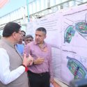 मुख्यमंत्री धामी ने बनबसा स्थित गुदमी क्षेत्र में लैंड पोर्ट्स अथॉरिटी ऑफ इंडिया द्वारा लगभग ₹500 करोड़ की लागत से निर्मित होने वाली आधुनिक लैंड पोर्ट परियोजना का स्थलीय निरीक्षण किया मुख्यमंत्री धामी ने बनबसा स्थित गुदमी क्षेत्र में लैंड पोर्ट्स अथॉरिटी ऑफ इंडिया द्वारा लगभग ₹500 करोड़ की लागत से निर्मित होने वाली आधुनिक लैंड पोर्ट परियोजना का स्थलीय निरीक्षण किया