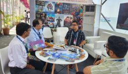 गोवा में वेव्स फिल्म बाज़ार 2025 में उत्तराखंड पवेलियन रहा आकर्षण का केंद्र, देश-विदेश के फिल्म निर्माता और निर्देशकों ने उत्तराखंड में शूटिंग के लिए दिखाई रुचि