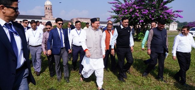 एफआरआई देहरादून में 9 नवम्बर को होगा उत्तराखण्ड रजत जयंती उत्सव का मुख्य कार्यक्रम, मुख्यमंत्री पुष्कर सिंह धामी ने तैयारियों का निरीक्षण किया
