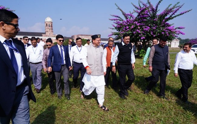 एफआरआई देहरादून में 9 नवम्बर को होगा उत्तराखण्ड रजत जयंती उत्सव का मुख्य कार्यक्रम, मुख्यमंत्री पुष्कर सिंह धामी ने तैयारियों का निरीक्षण किया