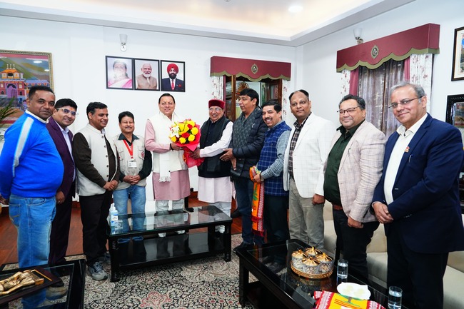 पीआरएसआई डेलीगेशन ने मुख्यमंत्री से की शिष्टाचार भेंट, देहरादून में आयोजित होने वाले राष्ट्रीय अधिवेशन के लिए दिया आमंत्रण