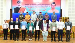 Uttarakhand मुख्यमंत्री धामी ने 215 उपनिरीक्षकों को नियुक्ति पत्र प्रदान किये, कहा बीते चार वर्षों में 26 हजार से अधिक युवाओं को सरकारी नौकरी मिली है