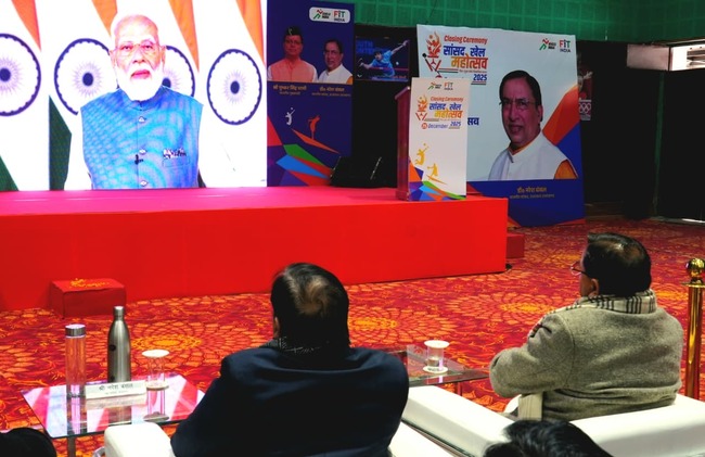 Uttarakhand सांसद खेल महोत्सव के समापन समारोह में मुख्यमंत्री ने किया प्रतिभाग, पीएम मोदी ने भी किया संबोधित