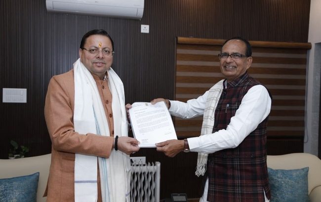 उत्तराखण्ड की 184 ग्रामीण सड़कों के निर्माण के लिए भारत सरकार ने मंजूर की 1700 करोड़ रुपये की धनराशि, सीएम धामी ने केंद्रीय कृषि एवं ग्रामीण विकास मंत्री शिवराज सिंह चौहान से भेंट की