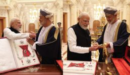 प्रधानमंत्री नरेन्द्र मोदी को ‘ऑर्डर ऑफ ओमान’ पुरस्कार से सम्मानित किया गया, पीएम मोदी ने मस्कट में भारत-ओमान बिजनेस फोरम को भी संबोधित किया