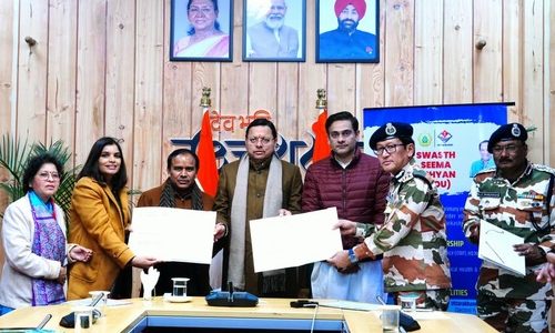 सीमावर्ती क्षेत्रों में स्वास्थ्य सेवाओं को सुदृढ़ करने की दिशा में उत्तराखंड सरकार का ऐतिहासिक कदम, ‘स्वस्थ सीमा अभियान’ के अंतर्गत आईटीबीपी एवं राज्य सरकार के मध्य एमओयू संपन्न