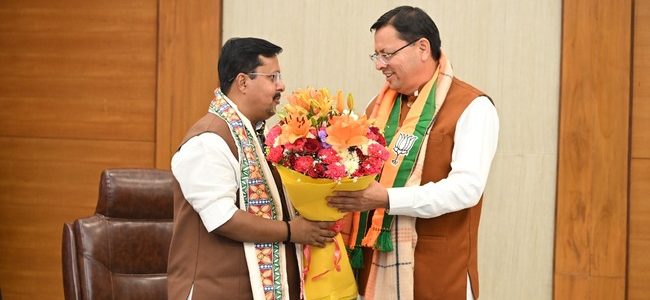 नितिन नबीन बने बीजेपी के नये अध्यक्ष, मुख्यमंत्री पुष्कर सिंह धामी ने दी शुभकामनाएं