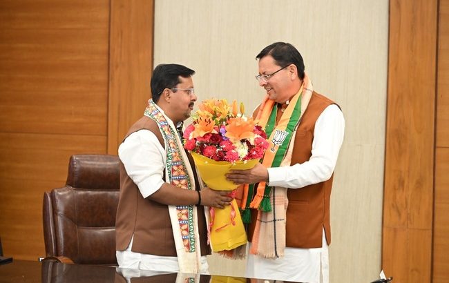 नितिन नबीन बने बीजेपी के नये अध्यक्ष, मुख्यमंत्री पुष्कर सिंह धामी ने दी शुभकामनाएं