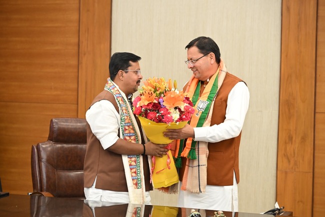 नितिन नबीन बने बीजेपी के नये अध्यक्ष, मुख्यमंत्री पुष्कर सिंह धामी ने दी शुभकामनाएं