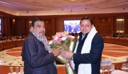 केंद्रीय सड़क परिवहन एवं राजमार्ग मंत्री की अध्यक्षता में राष्ट्रीय राजमार्ग परियोजनाओं की हुई समीक्षा, मुख्यमंत्री ने राज्य की प्रस्तावित सड़क परियोजनाओं को लेकर की पैरवी