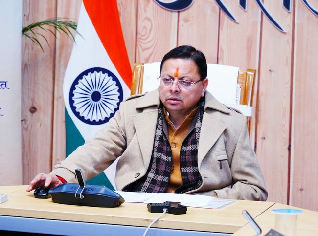 मुख्यमंत्री धामी ने वन-क्लिक प्रणाली से 9.47 लाख से अधिक लाभार्थियों को पेंशन भुगतान किया, जनवरी 2026 में ₹141.66 करोड़ की पेंशन राशि DBT के माध्यम से खातों में हस्तांतरित