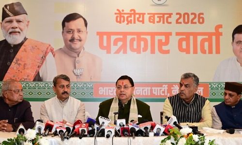 केन्द्रीय बजट 2026-27 विकसित भारत-2047 और आत्मनिर्भर उत्तराखंड का सशक्त रोडमैप : मुख्यमंत्री पुष्कर सिंह धामी
