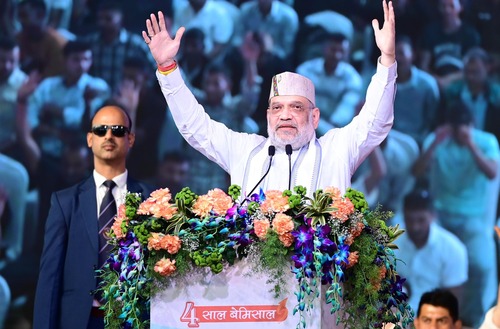 केंद्रीय गृहमंत्री अमित शाह बोले, केदारनाथ से कन्याकुमारी तक बाहर होंगे घुसपैठिये, ‘जन जन की सरकार, 4 साल बेमिसाल’ कार्यक्रम के तहत हरिद्वार में आयोजित विशाल जनसभा को किया संबोधित