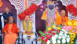 यमकेश्वर स्थित वानप्रस्थ आश्रम में आयोजित श्रीमद्भागवत कथा में पहुंचे मुख्यमंत्री धामी, कहा श्रीमद्भागवत भगवान श्रीकृष्ण का सजीव स्वरूप है