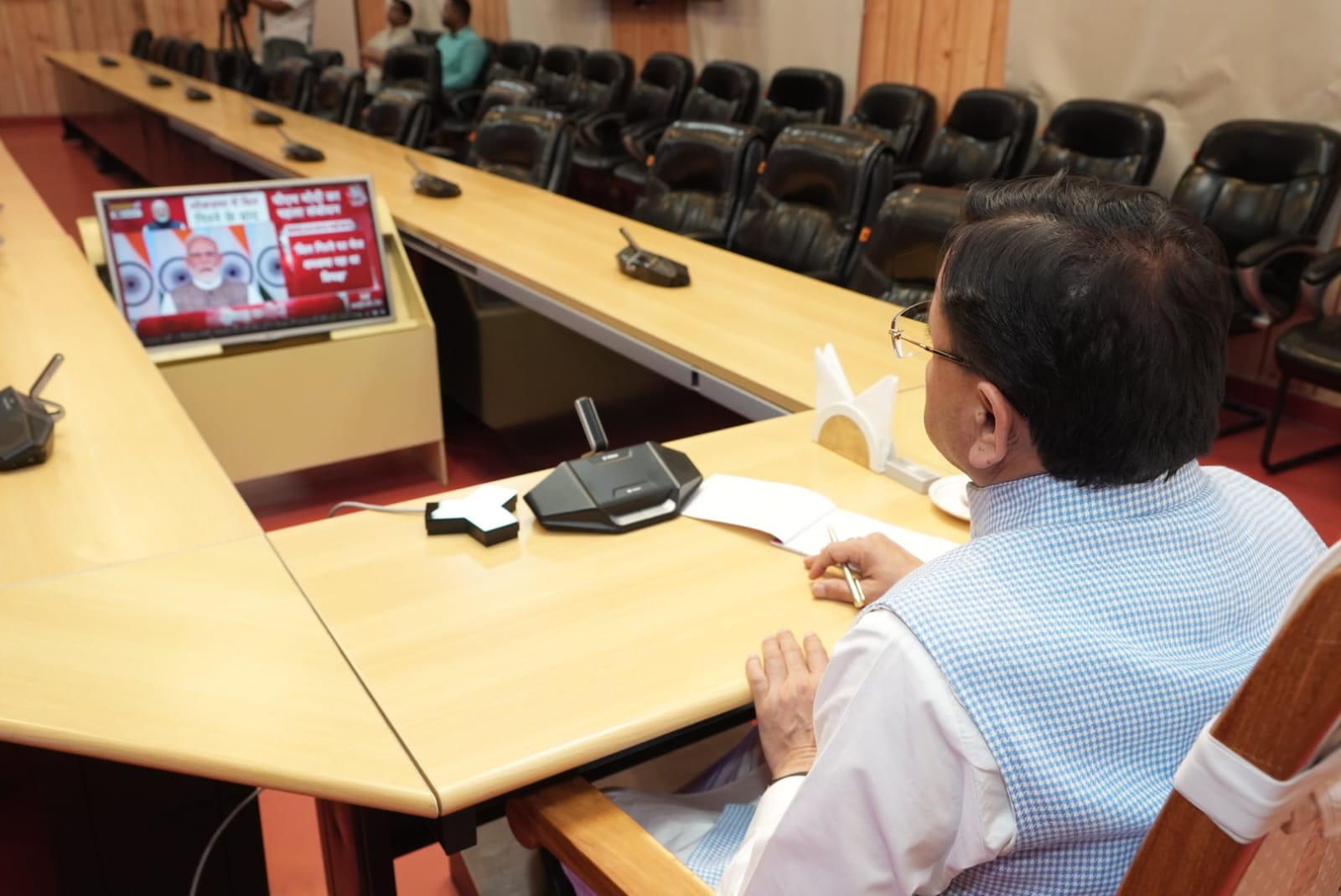 सीएम धामी ने प्रधानमंत्री का ‘नारी शक्ति वन्दन अधिनियम’ पर राष्ट्र के नाम संबोधन सुना, कहा कांग्रेस और सहयोगी दलों की सच्चाई हुई बेनकाब