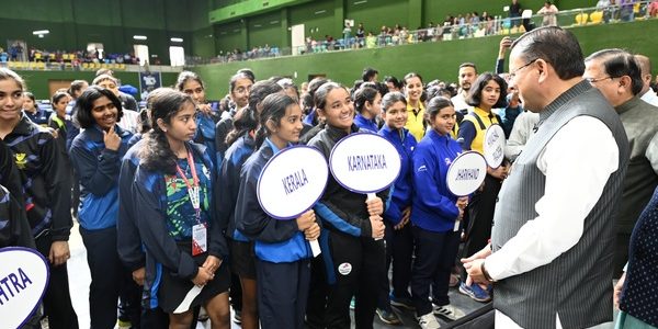 मुख्यमंत्री धामी ने परेड ग्राउंड, देहरादून स्थित बहुद्देशीय क्रीड़ा हॉल में 87वें इंटर स्टेट जूनियर एवं यूथ नेशनल टेबल टेनिस चैंपियनशिप का शुभारंभ किया