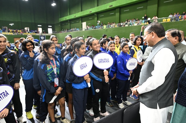 मुख्यमंत्री धामी ने परेड ग्राउंड, देहरादून स्थित बहुद्देशीय क्रीड़ा हॉल में 87वें इंटर स्टेट जूनियर एवं यूथ नेशनल टेबल टेनिस चैंपियनशिप का शुभारंभ किया