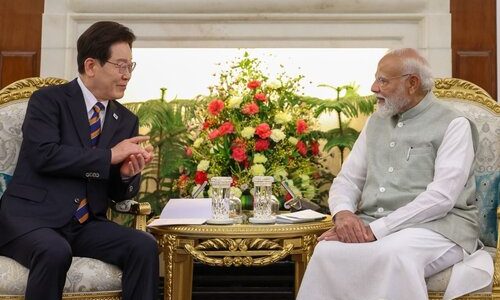 दिल्ली में दक्षिण कोरिया के राष्ट्रपति की पीएम मोदी से ऐतिहासिक भेंट, द्विपक्षीय सहयोग को नई ऊंचाइयों पर ले जाने का संकल्प﻿