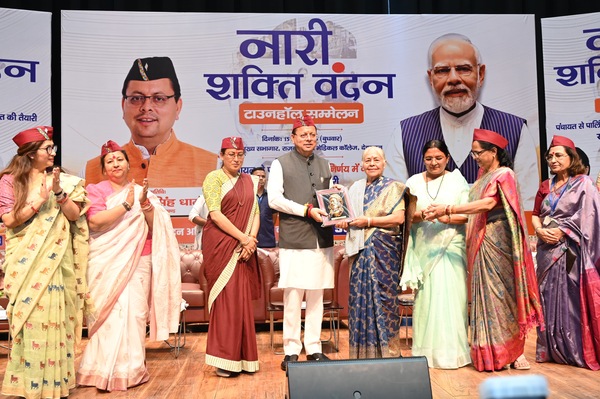 नारी शक्ति वंदन अधिनियम, महिला सशक्तिकरण की दिशा में युगांतकारी कदम – मुख्यमंत्री