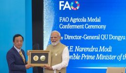 रोम में संयुक्त राष्ट्र के FAO ने पीएम मोदी को दिया 2026 का प्रतिष्ठित ‘एग्रीकोला मेडल’, भारतीय किसानों को समर्पित किया सम्मान