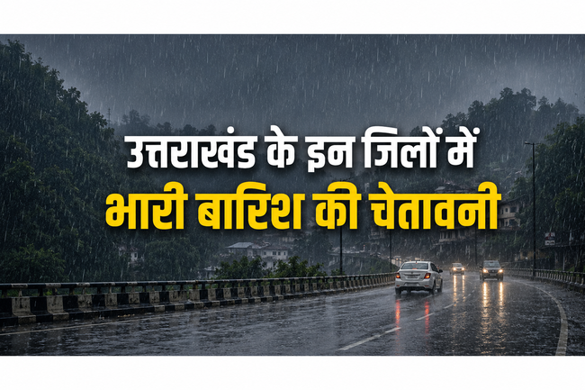 उत्तराखंड के इन जिलों में होगी बारिश, भीषण गर्मी से मिलेगी राहत, येलो अलर्ट भी जारी