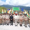 Pithoragarh राज्यपाल ने मुनस्यारी में ITBP जवानों से मुलाकात की, गंगोलीहाट हाट कालिका मंदिर में की विशेष पूजा