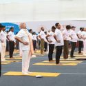 12वें अंतरराष्ट्रीय योग दिवस के अवसर पर पीएम मोदी ने देशव्यापी योग कार्यक्रम का नेतृत्व किया, कहा योग बढ़ती उम्र के साथ भी व्यक्ति को स्वस्थ, सक्रिय और ऊर्जावान बनाए रखने का प्रभावी माध्यम है