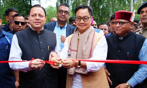 देहरादून में मुख्यमंत्री धामी एवं केंद्रीय मंत्री किरेन रिजिजू ने किया छठे ‘लोक संवर्धन पर्व’ का शुभारंभ, केंद्र के साथ साझेदारी करने वाला उत्तराखंड बना देश का पहला राज्य