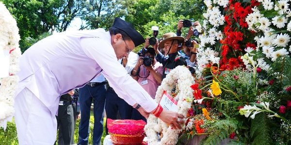 मुख्यमंत्री ने कारगिल विजय दिवस पर शहीद स्मारक पर पुष्पचक्र अर्पित कर कारगिल के अमर शहीदों को भावभीनी श्रद्धांजलि दी